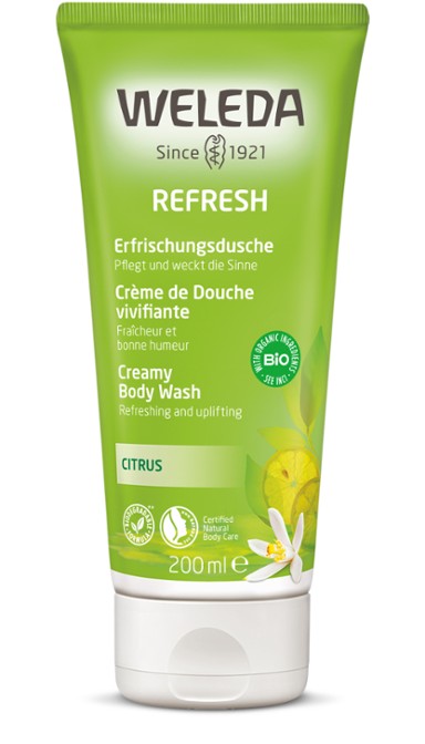 Weleda Refresh Creamy Body Wash - Citrus